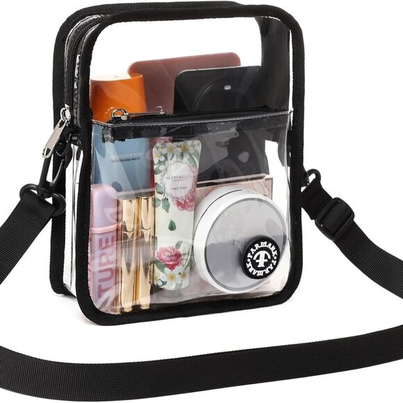 Transparent Event Bag with Adjustable Strap - Ideal for Quick Checkpoints! - Picture 1 of 6